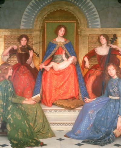 Santa maternità da Thomas Cooper Gotch