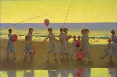 La barra di sabbia da Thomas Cooper Gotch