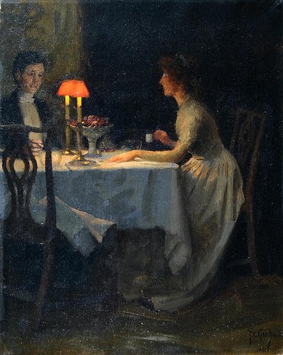 "Il tempo era" da Thomas Cooper Gotch