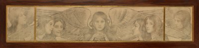 Trittico degli angeli da Thomas Cooper Gotch