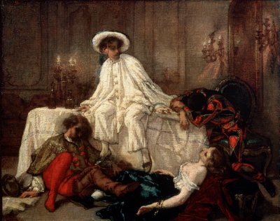 Dopo il ballo in maschera, 1850 da Thomas Couture