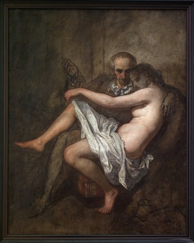 Baudelaire e Presidente Sabatier da Thomas Couture