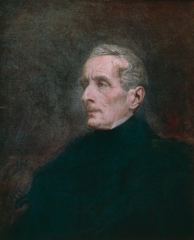 Ritratto di Alphonse de Lamartine da Thomas Couture