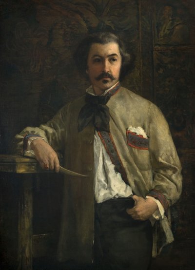 Ritratto di Antoine Etex da Thomas Couture