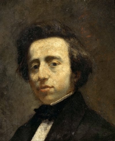 Ritratto di Frédéric Chopin da Thomas Couture