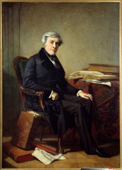 Ritratto di Jules Michelet, storico e scrittore francese da Thomas Couture