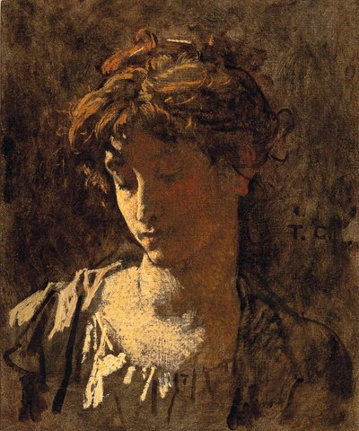 Ritratto di una donna da Thomas Couture