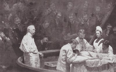 Filadelfia: Dr D Hayes Agnew, alla fine di una clinica da Thomas Cowperthwait (after) Eakins