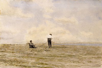 Riparando la rete da Thomas Cowperthwait Eakins