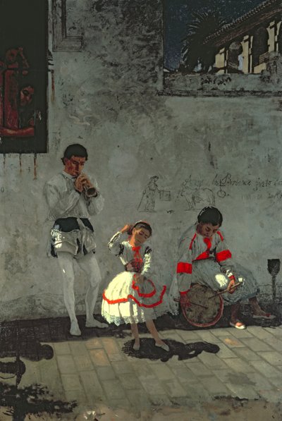 Scena di strada a Siviglia da Thomas Cowperthwait Eakins
