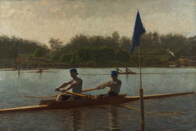 I fratelli Biglin girano la boa, 1873 da Thomas Cowperthwait Eakins