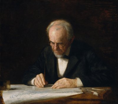 Il maestro di scrittura da Thomas Cowperthwait Eakins