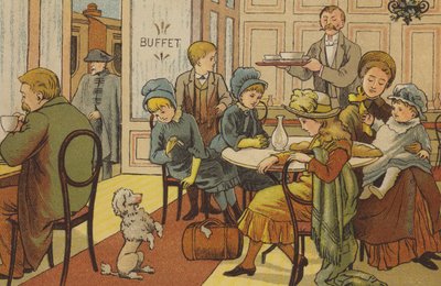 Boulogne: il buffet da Thomas Crane