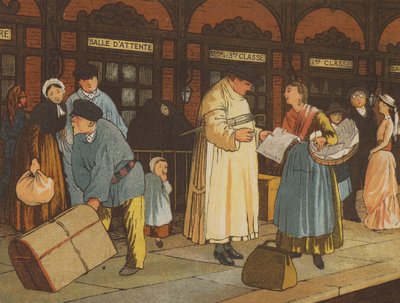 In viaggio da Caen a Parigi: una stazione ferroviaria da Thomas Crane