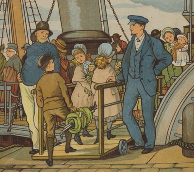 Folkestone: imbarco da Thomas Crane