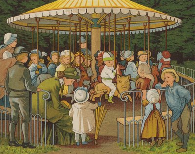Parigi: una giostra sugli Champs Elysees da Thomas Crane
