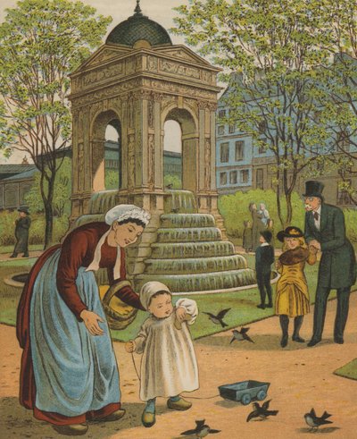 Parigi: la Fontana degli Innocenti da Thomas Crane