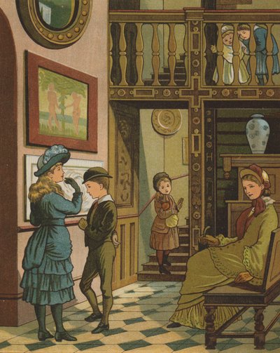 Parigi: scala di Enrico II al Museo di Cluny da Thomas Crane