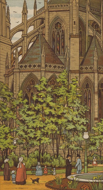 Rouen: Chiesa di St Ouen da Thomas Crane