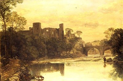 Barnard Castle sul Tees da Thomas Creswick