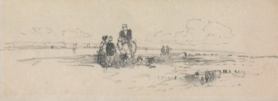 Figure sulla riva da Thomas Creswick
