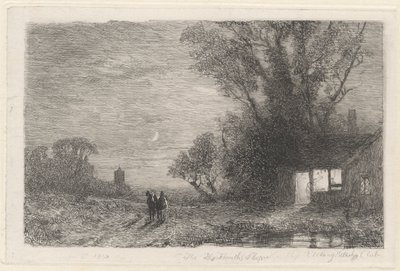 La bottega del fabbro da Thomas Creswick