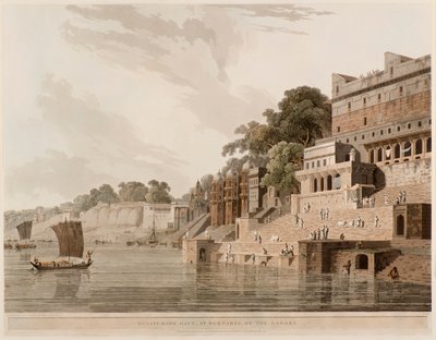 Dusasumade Gaut, a Bernares sul Gange da Thomas Daniell