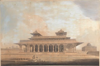 Parte del Palazzo di Allahabad da Thomas Daniell