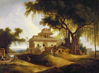 Rovine del Naurattan, Sasaram, Bihar da Thomas Daniell