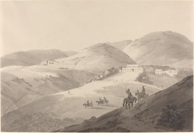 Veduta della casa del governatore a Sant