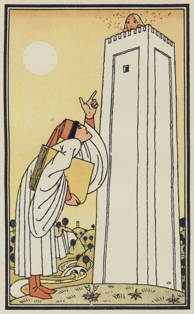 Illustrazione per Il Decamerone di Boccaccio (litografia a colori) da Thomas Derrick