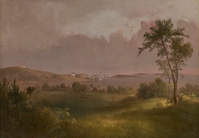Veduta del Porto di Boston da Dorchester Heights da Thomas Doughty