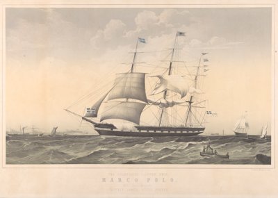 Il celebre clipper Marco Polo da Thomas Dove