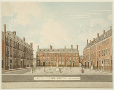 Una vista di St James
