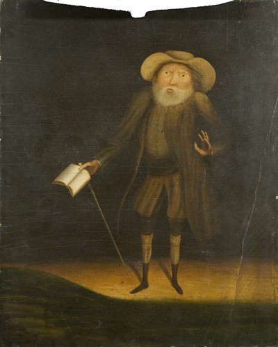 Ritratto di Benjamin Lay da Thomas Dr Pole