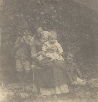[Frances Crowell e i suoi figli] da Thomas Eakins