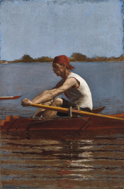 John Biglin in un singolo scafo da Thomas Eakins