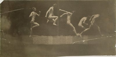 Fotografie della ruota di Marey di George Reynolds, 1884 da Thomas Eakins
