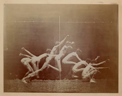 Fotografie di Marey di Modello Non Identificato da Thomas Eakins