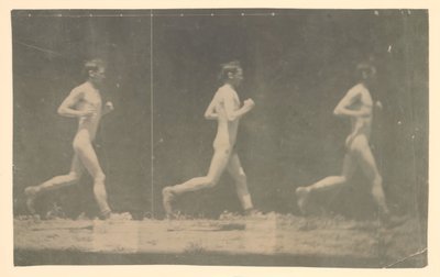 Fotografie di Marey di modello non identificato da Thomas Eakins