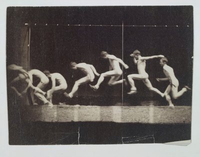 Fotografie della Ruota di Marey di Modello Non Identificato, 1884 da Thomas Eakins