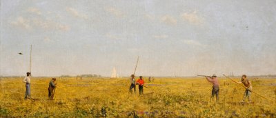 Spingendo per il binario da Thomas Eakins