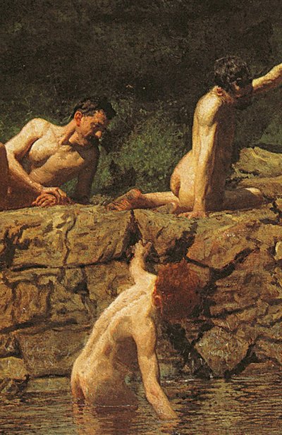 Swimming Hole, 1885 da Thomas Eakins