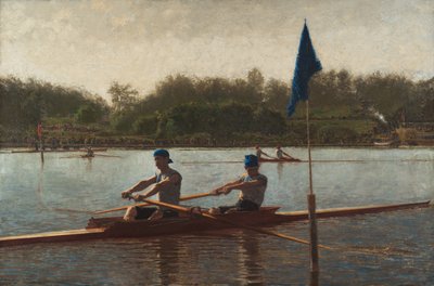I fratelli Biglin girano la boa, 1873 da Thomas Eakins