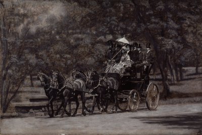 Il quattro-in-mano di Fairman Rogers (Una mattina di maggio nel parco) da Thomas Eakins