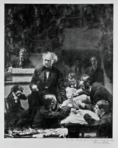 La clinica Gross, 1876 da Thomas Eakins