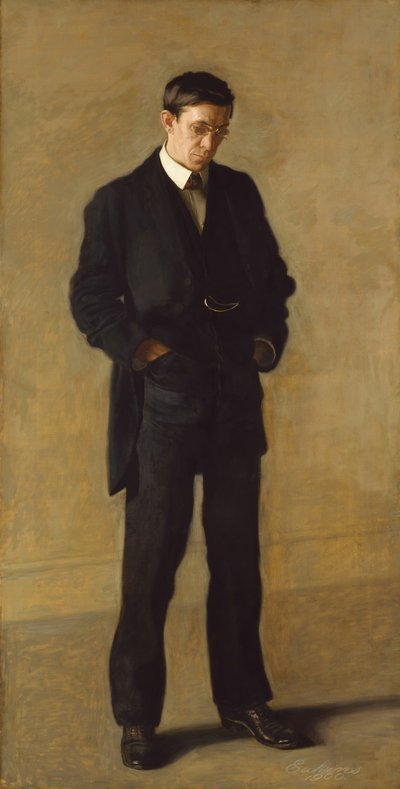 Il pensatore: Ritratto di Louis N. Kenton, 1900 da Thomas Eakins