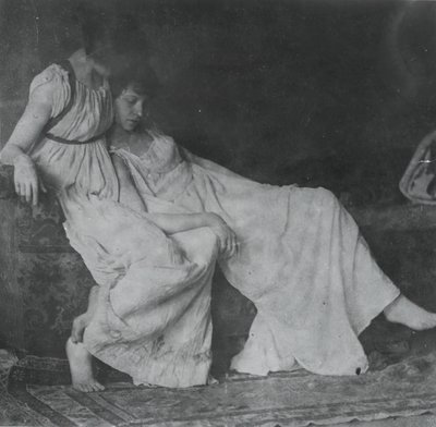 Modelli non identificati in costumi greci, c. 1883 da Thomas Eakins
