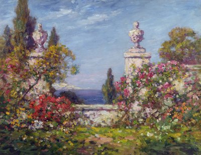 Un giardino mediterraneo da Thomas Edwin Mostyn