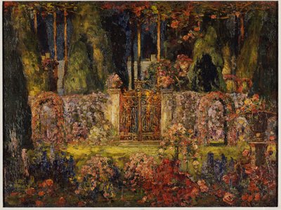 I cancelli del maniero da Thomas Edwin Mostyn
